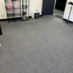 Office carpet after professional deep cleaning in Los Angeles — fresh and spotless result