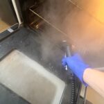 Move-in move-out cleaning Los Angeles – Aquamarine Pro Team kitchen deep cleaning before and after