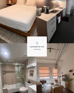 Cleaned Airbnb property – Aquamarine Pro Team