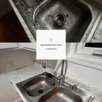 Sink before and after move-in cleaning – Aquamarine Pro Team