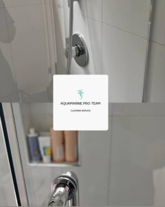 Bathroom after deep cleaning – Aquamarine Pro Team