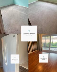 Move-in cleaning project – before and after – Aquamarine Pro Team