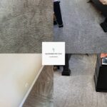 Deep upholstery cleaning in Los Angeles by Aquamarine Pro Team – removing stains and dirt from fabric furniture.