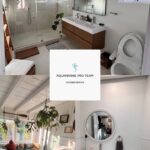 Clean bathroom, bedroom, and toilet after professional deep cleaning – Aquamarine Pro Team cleaning services in Los Angeles.