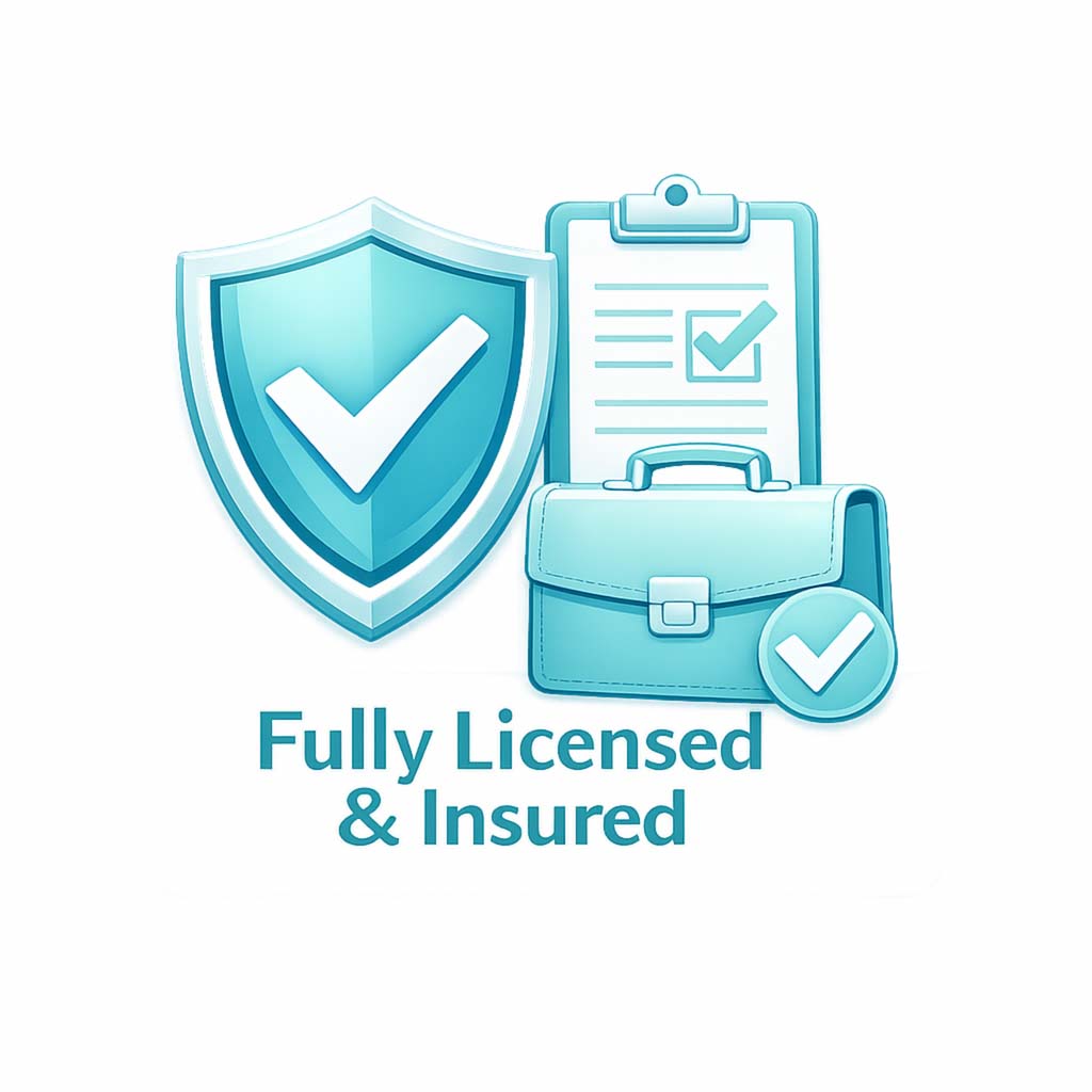 Fully Licensed and Insured Cleaning Service