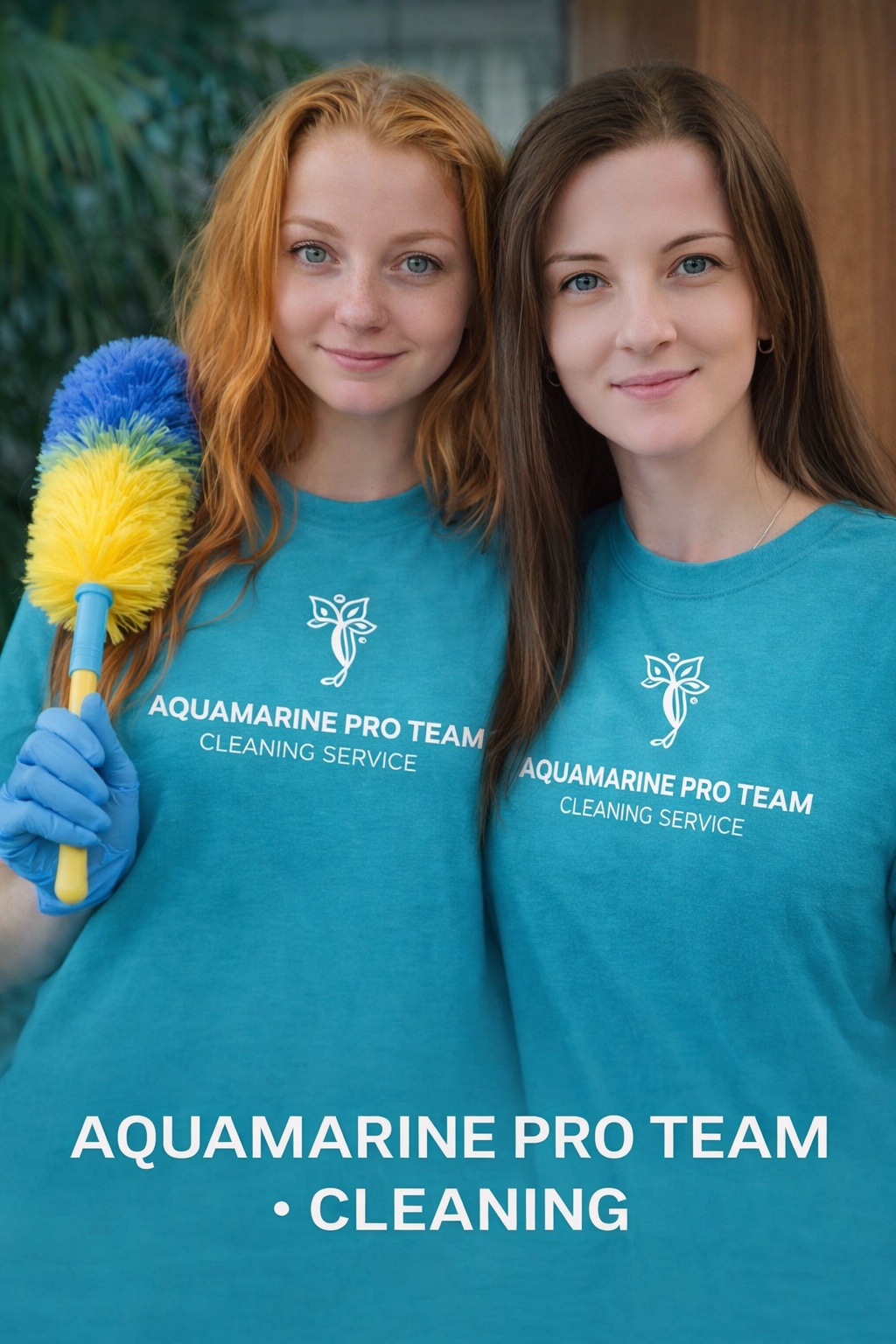 Aquamarine Pro Team cleaning service team in Los Angeles